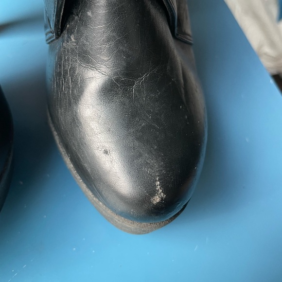 *AVAIL TIL 9/15* Kensie high heeled booties, size 6, black, used - Picture 9 of 11